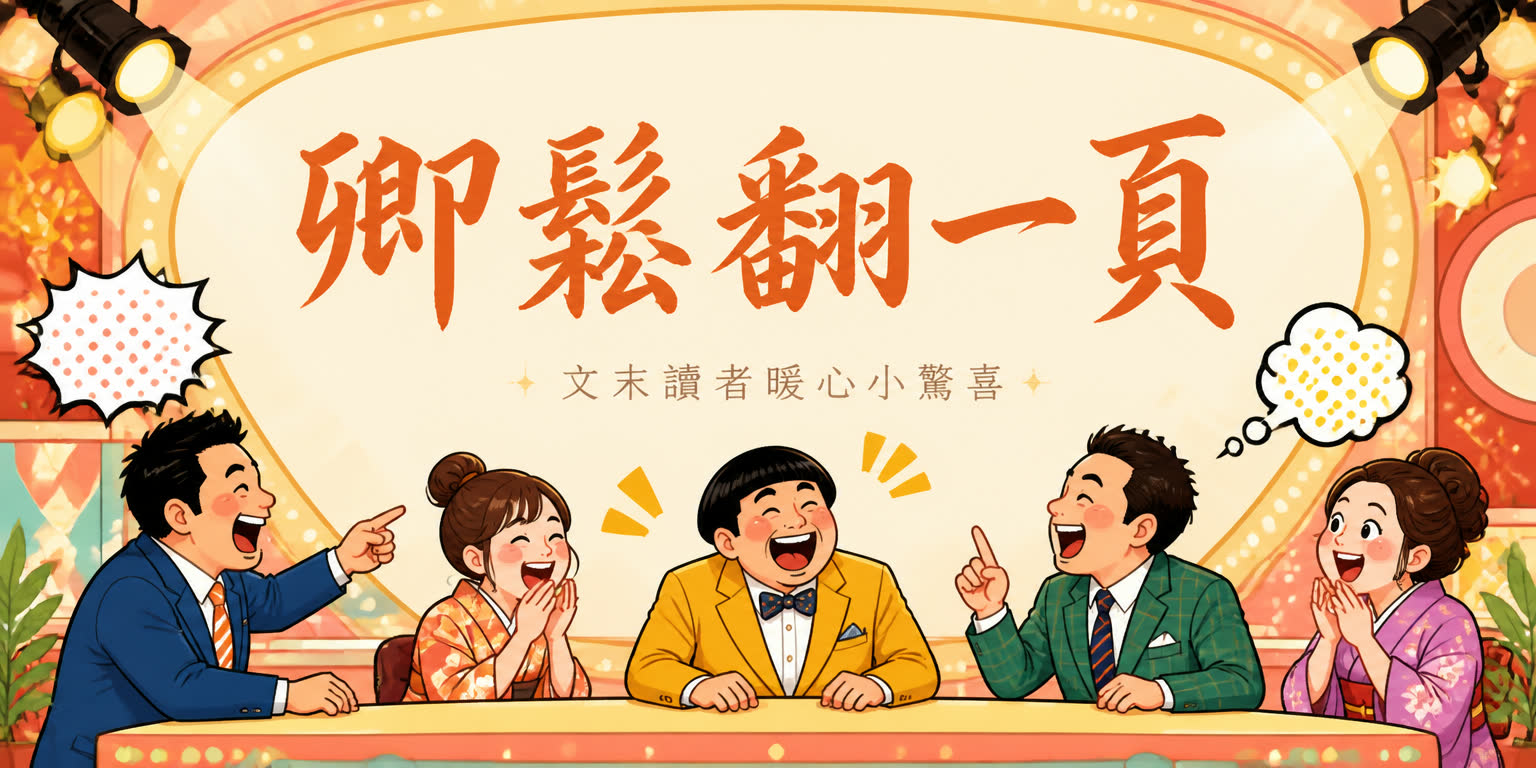 卿鬆翻一頁 — 田村淳的點子王聊天術