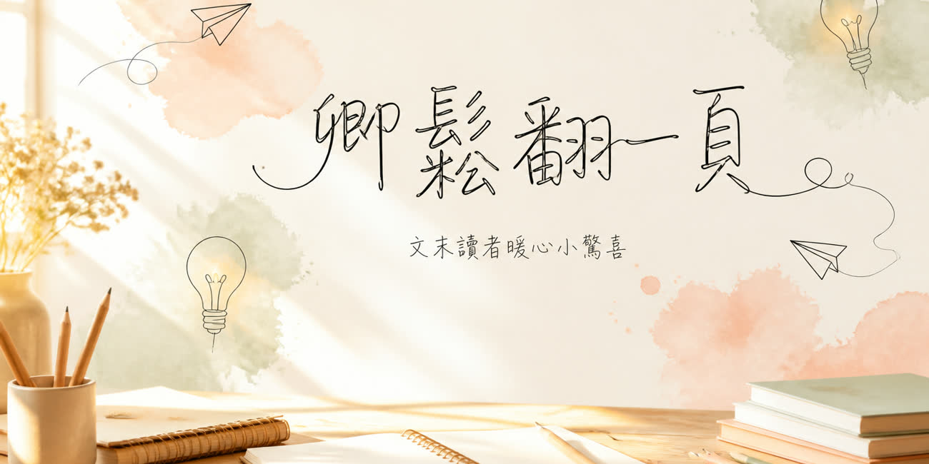 卿鬆翻一頁 vol.4 — 創意細物指南